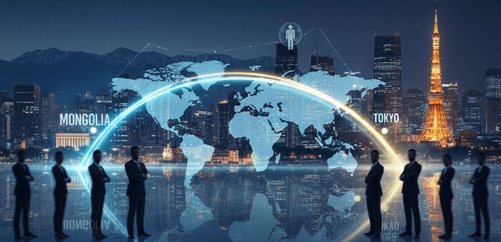 Tokyo & Ulaanbaatar business connection